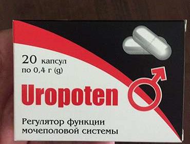 Внешний вид препарата Уропотен от недержания мочи